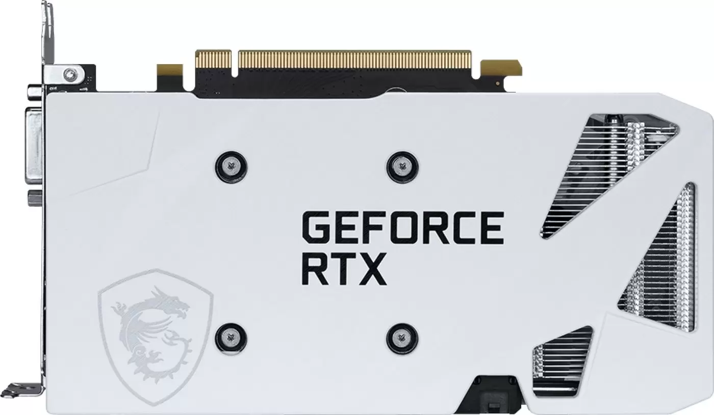 Видеокарта MSI GeForce RTX 3050 Ventus 2X XS White 8G OC фото