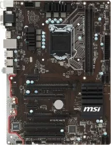Материнская плата MSI H110 PC MATE фото