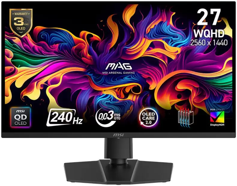MSI Mag 271QP QD-OLED X28