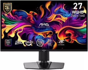 Монитор MSI MAG 274QP QD-OLED X24 фото