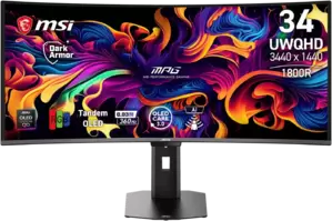 Игровой монитор MSI MPG 341CQR QD-OLED X36
