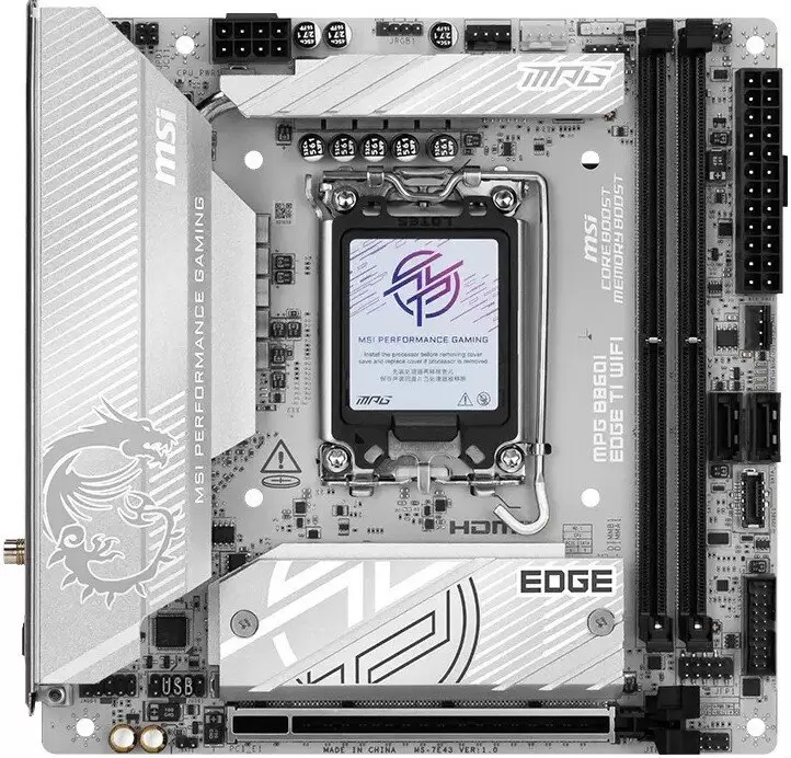 MSI MPG B860I Edge TI WiFi