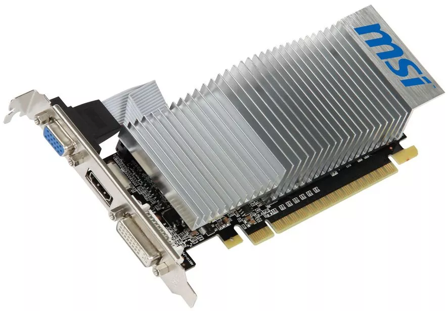 Видеокарта MSI N210-MD1GD3H/LP GeForce 210 1024MB GDDR3 64bit фото 2