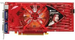 Видеокарта MSI N9600GT-T2D1G-OC GeForce 9600GT 1024Mb 256bit фото