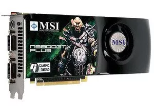 Видеокарта MSI N9800GTX PLUS-T2D512-OC GeForce 9800GTX PLUS 512Mb 256bit фото