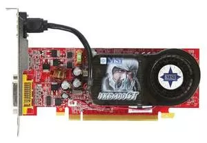 Видеокарта MSI NX8600GT-MTD256E GeForce 8600GT 256Mb 128bit фото