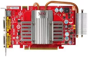 Видеокарта MSI NX8600GT-T2D256EZ GeForce 8600GT 256Mb 128bit фото