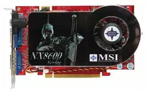 Видеокарта MSI NX8600GT Twin Turbo GeForce 8600GT 256Mb 128bit фото