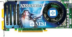 Видеокарта MSI NX8800GTS-T2D320E-HD GeForce 8800GTS 320Mb 320bit фото