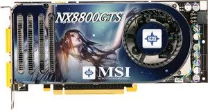 Видеокарта MSI NX8800GTS-T2D640E-HD-OC GeForce 8800GTS 640Mb 320bit фото
