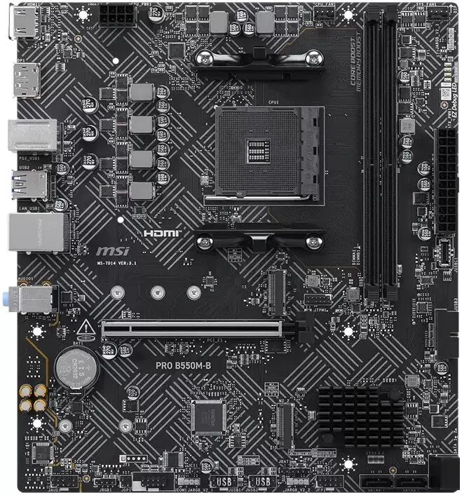 MSI Pro B550M-B