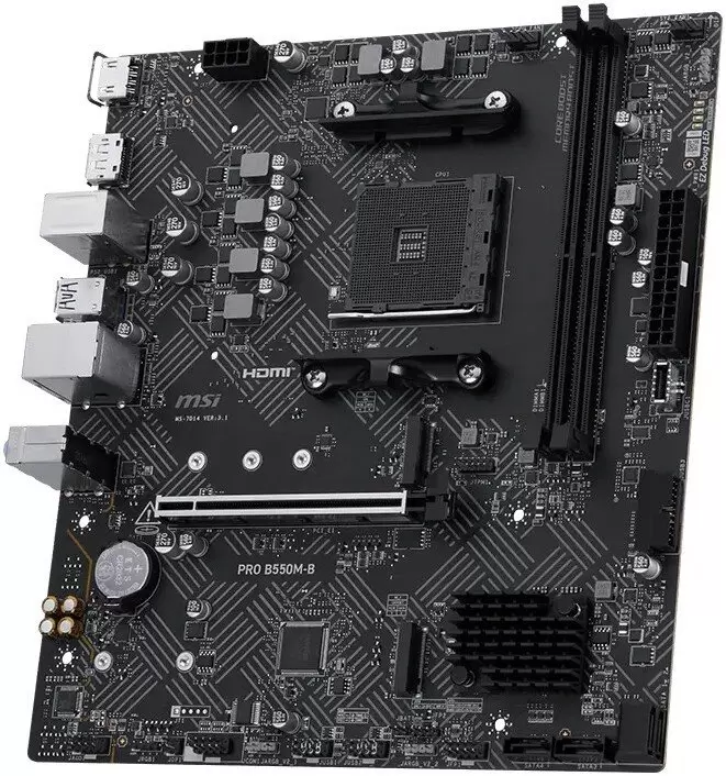 Материнская плата MSI Pro B550M-B фото 2