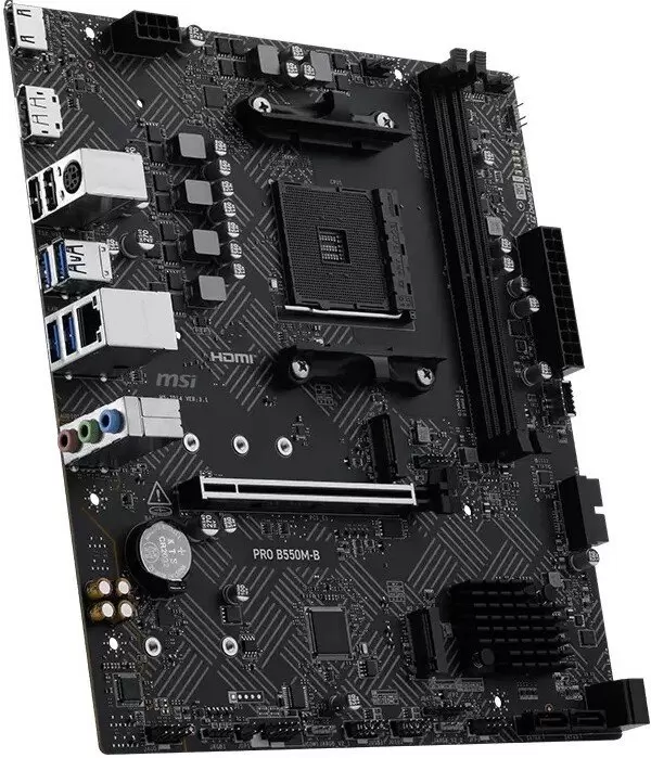 Материнская плата MSI Pro B550M-B фото 3