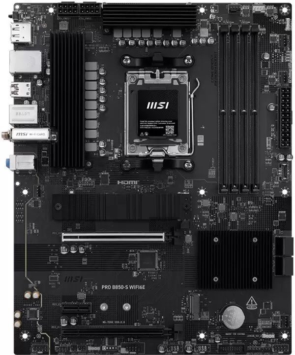 MSI Pro B850-S WiFi6E