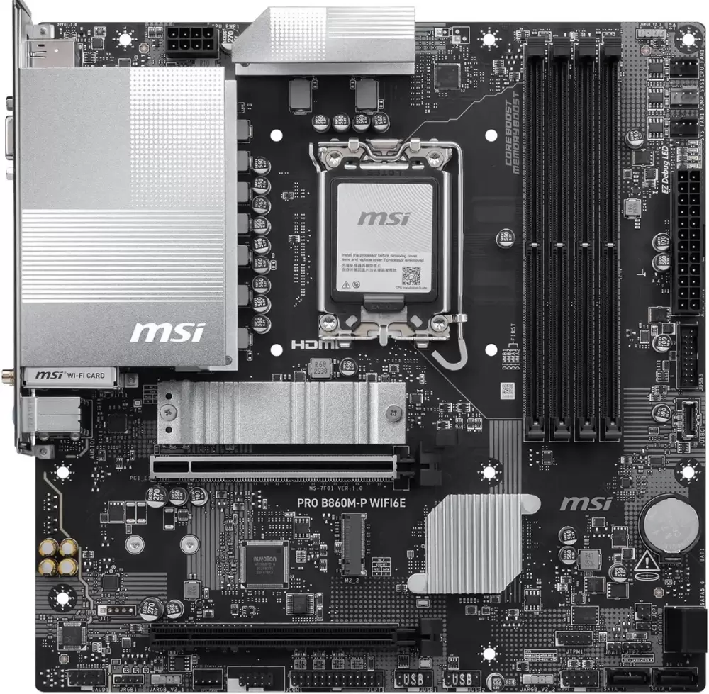 MSI Pro B860M-P WiFi6E