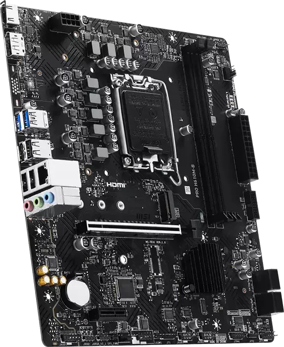 Материнская плата MSI PRO H610M-B  фото