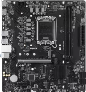 Материнская плата MSI PRO H610M-B  фото