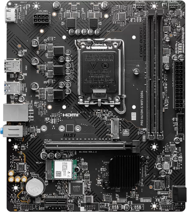 MSI Pro H610M-S WIFI DDR4