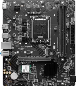 Материнская плата MSI Pro H610M-S WIFI DDR4 фото