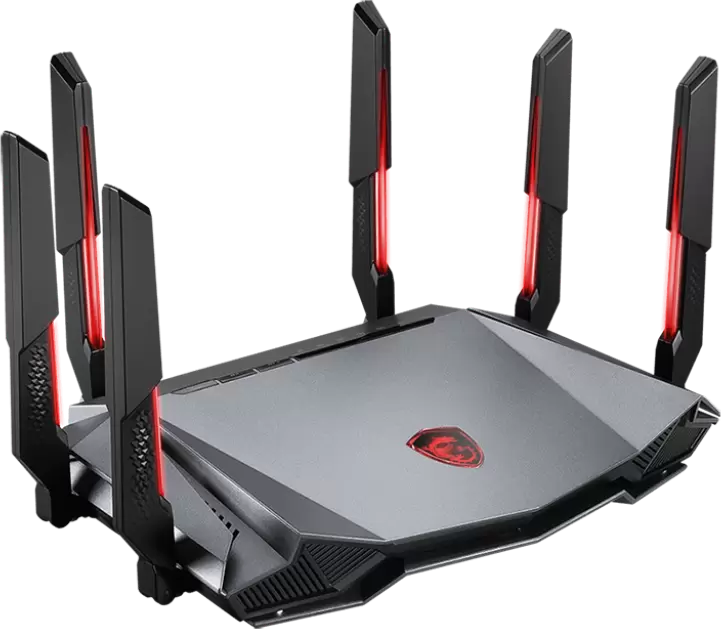 Wi-Fi роутер MSI RadiX AXE6600 WiFi 6E Tri-Band фото