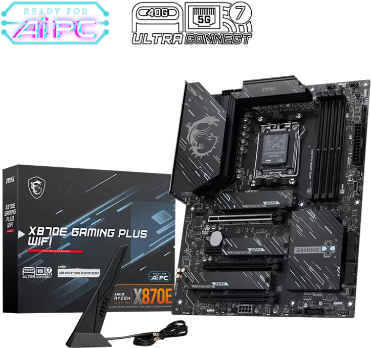 Материнская плата MSI X870E Gaming Plus WiFi фото