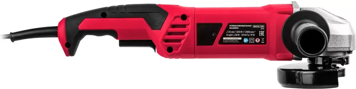Угловая шлифовальная машина MTX MAG125-1200 фото 2