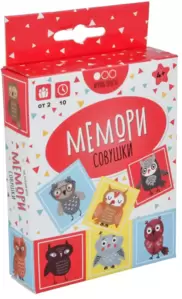 Настольная игра Muravey Games Мемори Совушки ТК007 фото