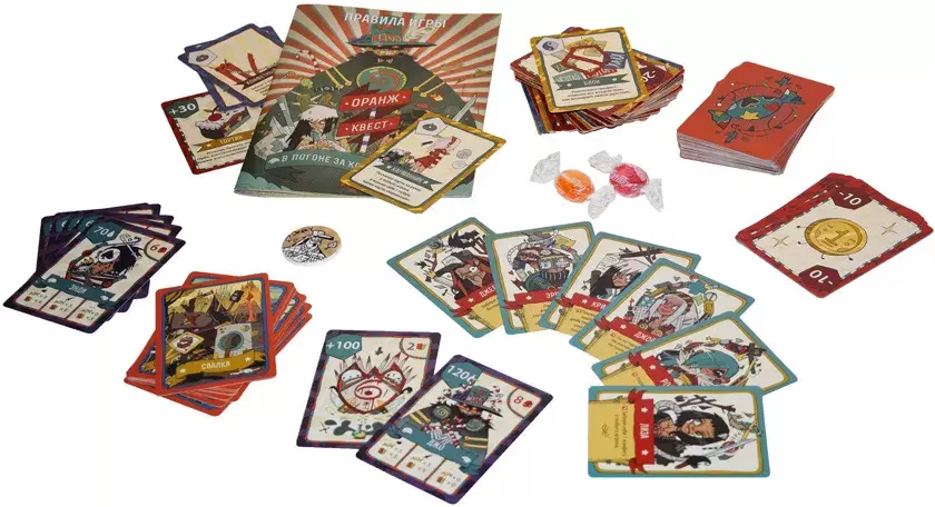 Настольная игра Muravey Games Оранж Квест. В погоне за Конфетным Джо 3-издание фото