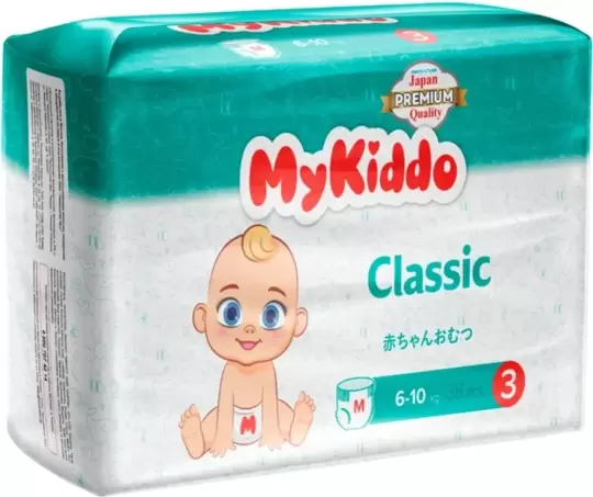 MyKiddo Classic M 6-10 кг (38 шт)