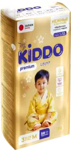 MyKiddo Premium M 6-10 кг (58 шт)