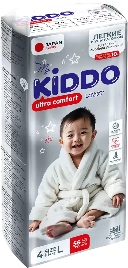 MyKiddo Ultra Comfort L 9-14 кг (56 шт)