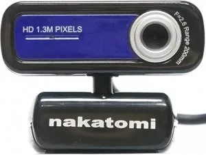 Веб-камера Nakatomi WC-E1300 Black-Blue фото