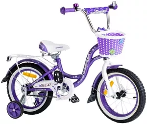 Детский велосипед Nameless Lady 16 (фиолетовый/белый) icon