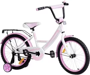 Детский велосипед Nameless Vector 20 (белый/розовый) фото