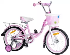 Детский велосипед Nameless Lady 18 (розовый/белый) фото