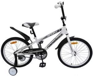 Детский велосипед Nameless Sport 18 (бело-черный) icon