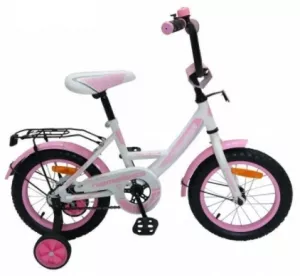 Детский велосипед Nameless Vector 12 (белый/розовый) фото