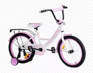 Детский велосипед Nameless Vector 18 (белый/розовый) фото