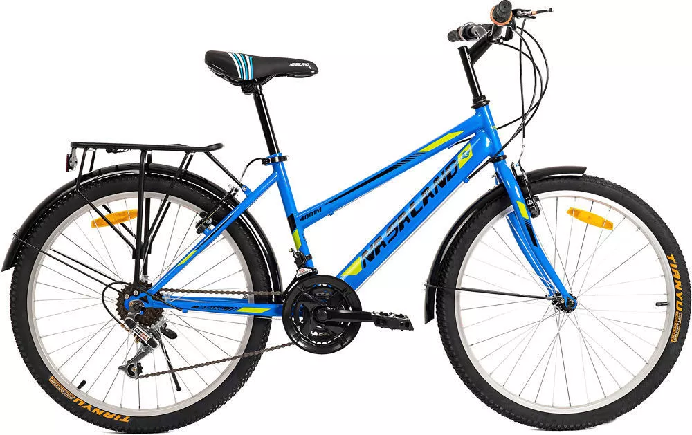 Велосипед Nasaland 4001M 24 р.15 2021 (синий) фото