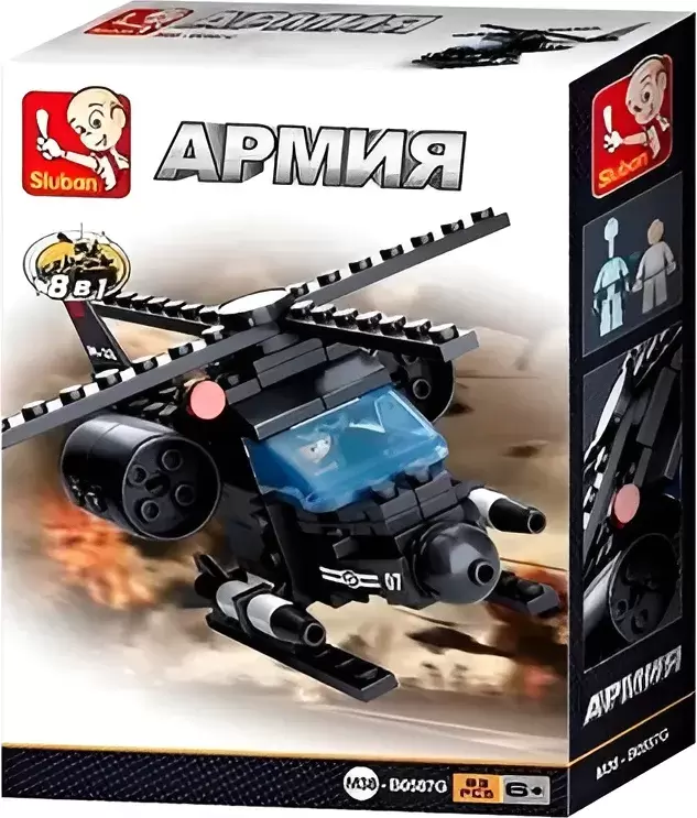 Наша Игрушка Армия Военный вертолет / M38-B0587G