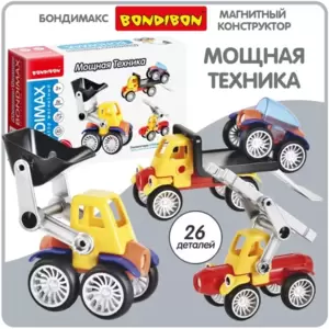 Магнитный конструктор Bondibon Bondimax ВВ6044 фото