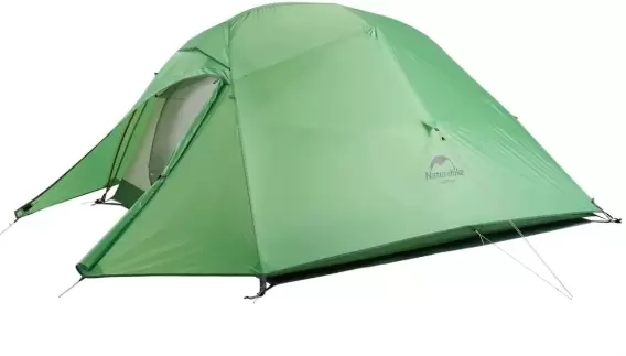Трекинговая палатка Naturehike Cloud Up 3 210T NH18T030-T 6927595730621 (зеленый) фото