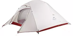 Треккинговая палатка Naturehike Cloud Up Si 3х-местная, снежная юбка Grey-Red NH18T030-T-DLGSKR фото