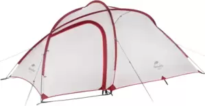 Палатка Naturehike Hiby Si NH19ZP016-DG (серый/красный) фото