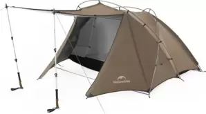 Палатка Naturehike Hillock 6 CNK2300ZP040-BR (коричневый) фото