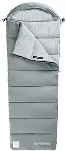 Cпальный мешок Naturehike NH20MSD02 M300 Левый (серый) фото