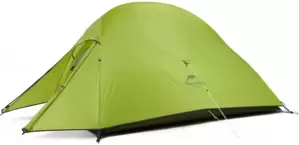 Треккинговая палатка Naturehike Сloud Up 2 Ultra-Light с ковриком 6927595730553 (горчично-зеленый) фото