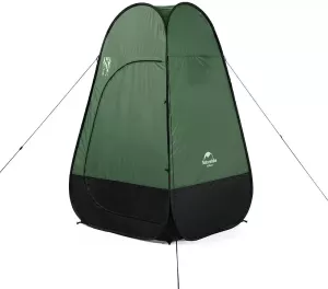 Палатка для душа и туалета Naturehike Utility NH17Z002-P (190T, зеленый) фото