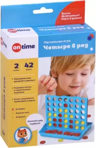 Настольная игра On Time 4 в ряд 45081 фото