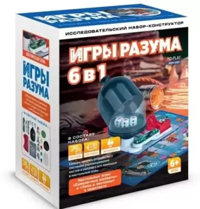 Конструктор электромеханический ND Play Игры разума 6 в 1 / 291065 фото